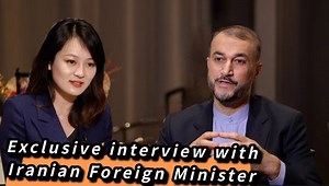 3.5K views · 190 reactions | Before Iranian Foreign Minister Hossein Amir Abdollahian wrapped up his visit to China, CGTN's Dong Xue got his views on the countries' bilateral relations, prospects for regional cooperation, as well as the future of the Iran nuclear deal. | CGTN | Facebook
