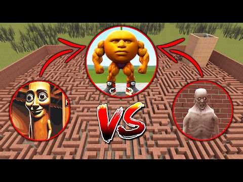 NEVER ENTER THIS MAZE… NO ESCAPE! (SCP-096 vs TUNG TUNG SAHUR vs UDIN DIN DUN) – Garry’s Mod #2