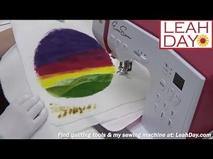 Quilting Designs for Landscape Quilts! FMQ & Ruler Quilting Tutorial