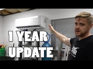 MRCOOL mini split 1 year update - A/C in GARAGE