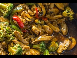 20 Minute Chicken Broccoli & Mushroom Stir-Fry