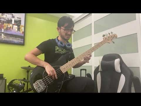 Spain - Chick Corea Bass cover w 10 chorus improv solo