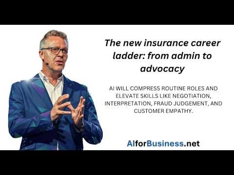 The new insurance career ladder: from admin to advocacy