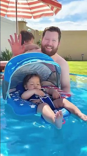 Why Parents Love the Mambobaby Neck Float | Easy & Safe Baby Pool Time#mambobaby #neckfloat