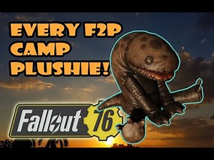 [Fallout 76] UPDATED: Every Earnable F2P Camp Plushies! (as of Dec 2025)