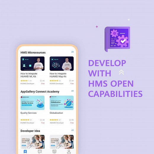 Develop, grow and monetize your app with HMS ecosystem. Featuring a rich array of open device and cloud capabilities, and comprehensive ecosystem building blocks, developing an app has never been easier. Follow us and join millions of #HuaweiDevelopers for more updates, news and develop your dream app today! | Huawei Developers