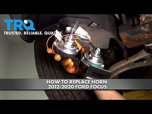 How to replace the horn horns in the Ford Focus?