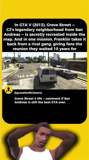 GTA 5 Secretly Brought Back Grove Street... #shorts