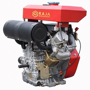 [Hot Item] Air Cooled V-Twin  Double Cylinder 14KW  Diesel Engine for Generators, Tractors etc