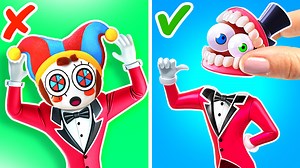 🤬 *Extreme Makeover To Caine With Digital Circus Crafts* | Cool Tool