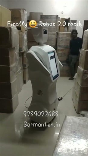 Humanoid ROBOT 🤖 Chennai #viral #shorts #yt @techintext #robot @Sarmantech @TechFiberCraft