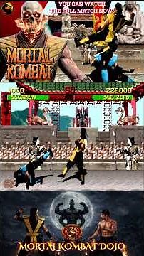 Scorpion vs Sub-Zero 🔥 Mortal Kombat (1992)
