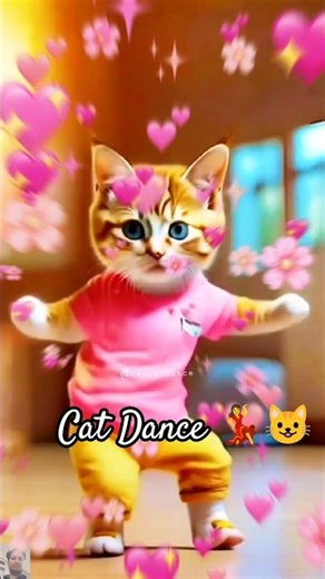 | बिल्ली डांस |😺 Mew Cat Dance💃Full Masti😂| Funniest Cute Cat Dance#Shorts