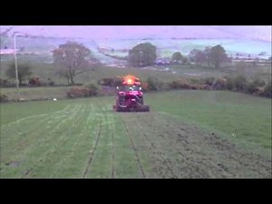 Re-seeding and sub-soiling demonstration