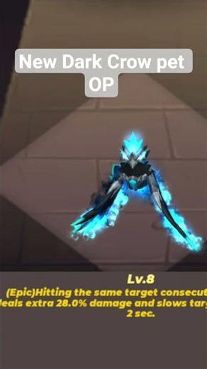 New Dark Crow Pet OP