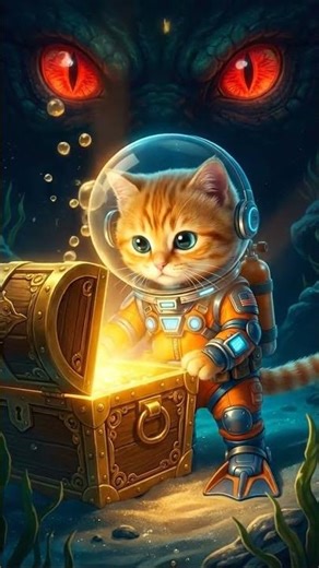 🌊🐾 The Kitten's Deep-Sea Escape: The Kitten Who Found the Forbidden Treasure – EPIC JOURNEY! 🐚⚡🧭