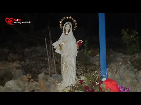 Medjugorje: Today live from the Apparition Hill at Blue Cross