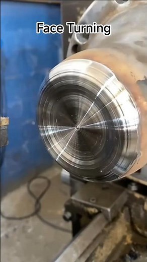 CNC Face Turning Technique #cnc #engineering #machine