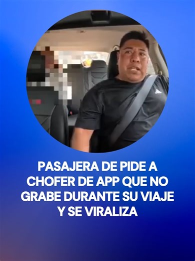 "Lady cámara":🚙📹 Una usuaria de una app de taxis se viralizó porque ... | uber conductor