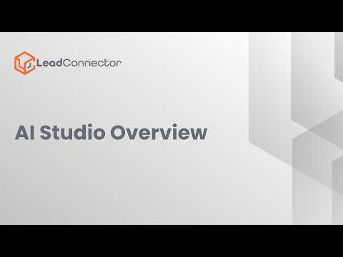 AI Studio Overview