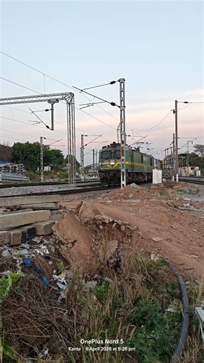 Train in Slow Motion 😍🚆 | Cinematic Train View | Indian Railways Slow Mo #shorts
