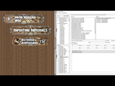 MHW MRL3 Importing Tutorial