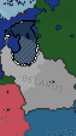 Belarus vs Baltic #countryball #war #history #map #ww2 #viral #usa #belarus #lithuania #baltic