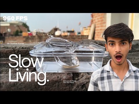 Reality Vs Slow Motion Satisfying
