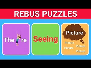 REBUS Puzzle with Answers!