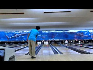 ボウリング 面白動画 （練習風景）happening animation
