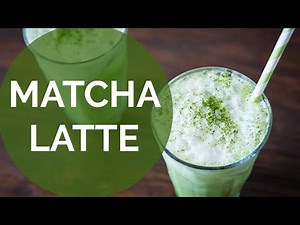 How to make the perfect MATCHA LATTE at home