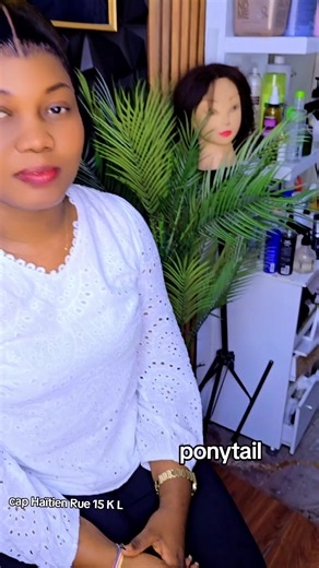 pase fè tet ou bèl,nan LG beauty #installation #wig #closure #ponytail