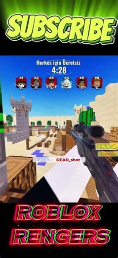 Roblox Sniper Aim is CRAZY! 🎯😱#roblox #shorts