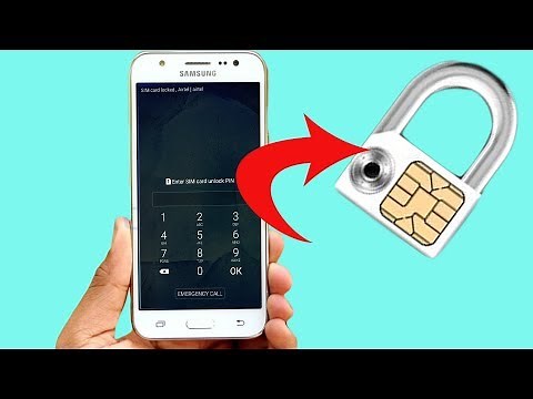 📲Default Sim Card Pin- How To Setup Sim Card Pin Code in Samsung & Remove Pin Code Lock