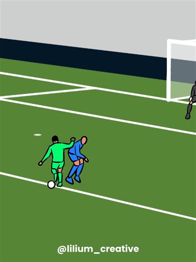 WHO scored this the other night? #goal #animation #highlight #football | michael olise
