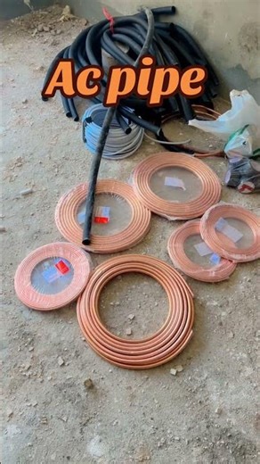 Ac pipe fitting new building line 👍❤️🆒