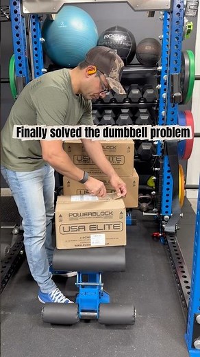 PowerBlock Elite USA EXP 90 finally made it to the garage.