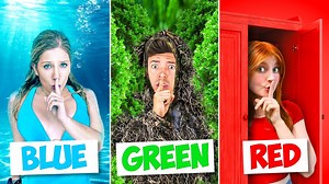 Extreme Hide and Seek in One Color (Camouflage) | Preston Tv