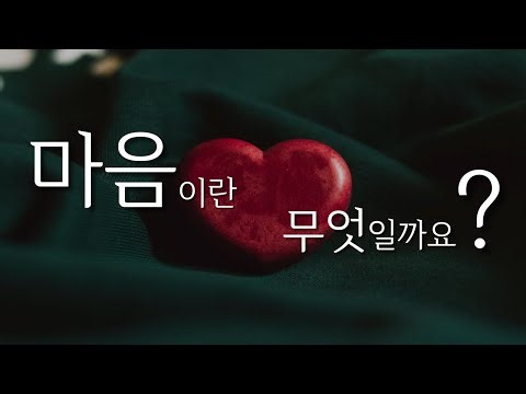 마음이란 무엇인가ㅣ마음의 정의, 마음공부 , 마음건강, 마음챙김ㅣ편안한 마음
