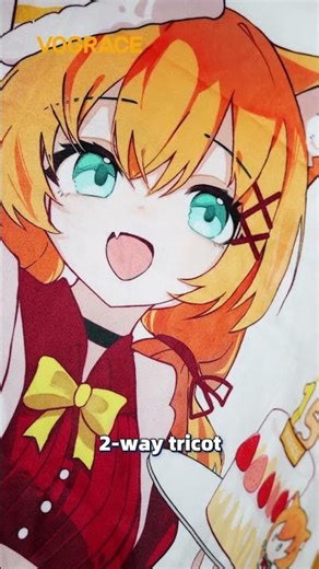 Body pillow can be different designs on both sides!