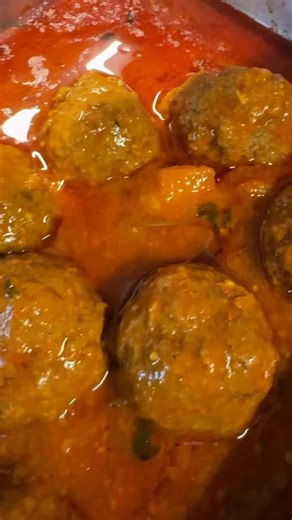 Puerto Rican-style meatballs simmered in rich, homemade sauce!!✨ | Adobó Latin Kitchen