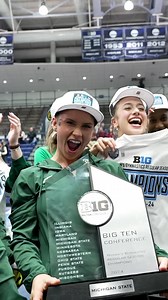 18K views · 1.2K reactions | 2024 BIG TEN REGULAR SEASON CHAMPIONS.  Congrats, Michigan State Gymnastics!  | Big Ten Network | Facebook
