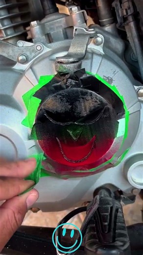 Luxury Custom Motorcycle Engine Body With Design | Spray Paint Art High-End best Parte 2 🤩😍