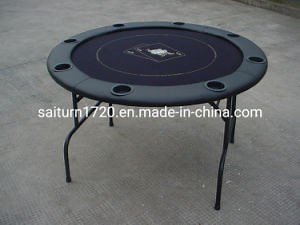 [Hot Item] Cheap Round Card Table Casino Table with Custom Logo