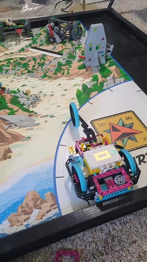 Ghumman Tech on Instagram: "🤖 FLL UNEARTHED | Silo Mission Completed! 🚀 Our FIRST LEGO League robot successfully completes the Silo Mission from the UNEARTHEd season—a perfect example of teamwork, smart design, and creative problem-solving in action. This run highlights how students use LEGO robotics, coding, and engineering concepts to solve real-world inspired challenges. From planning the mission strategy to fine-tuning the robot’s movements, every step builds confidence, logic, and STEM sk