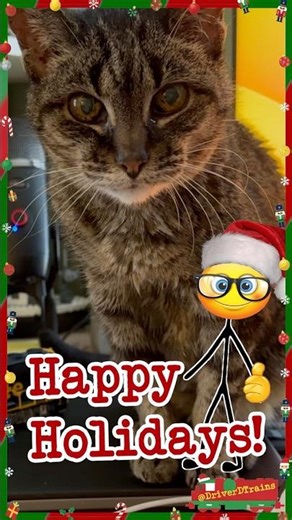 @DriverDTrains #12.25.25 Santa's Train Short — #DriverDTrains #Scratchy-C #Trains #Santa'sTrain