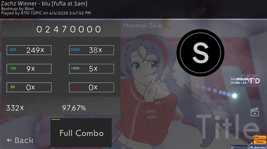 【osu!】Linux Gameplay   XP-Pen = 300PP