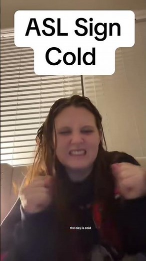 Learn How To Sign "Cold" in ASL for Beginners | American Sign Language #shorts