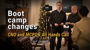 46K views · 487 reactions | We've made changes to #USNavy boot camp to better prepare recruits for the fleet. During Friday's all hands call, Master Chief Petty Officer of the Navy Russell Smith explained those more stressful and less predictable changes. | U.S. Navy | Facebook