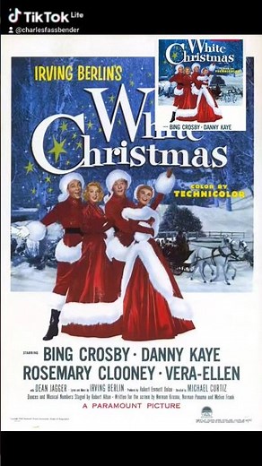 White Christmas (1954) #christmas #whitechristmas #bingcrosby #1950s